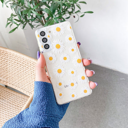 Daisy Flower Phone Case for Samsung Galaxy S22