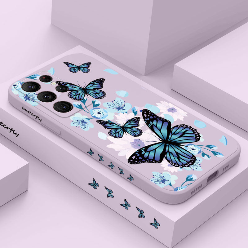 Aurora Butterfly Phone Case For Samsung Galaxy S22 Series