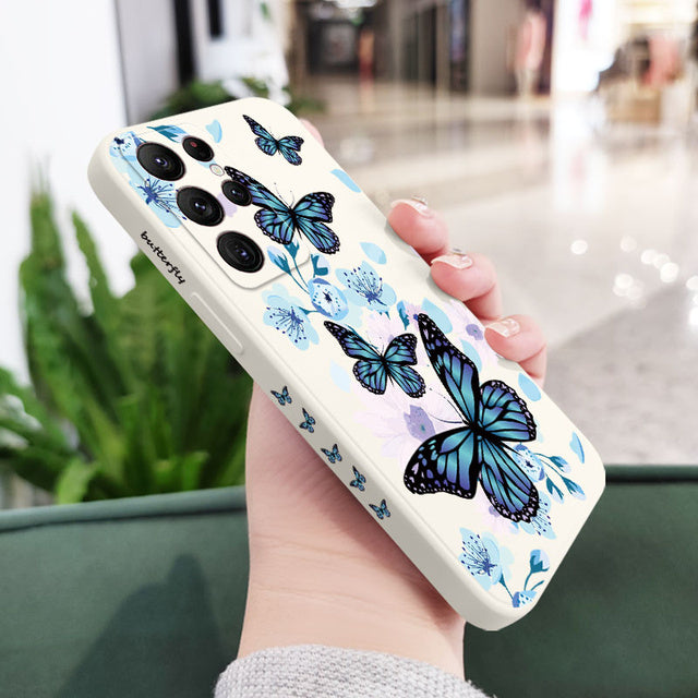 Aurora Butterfly Phone Case For Samsung Galaxy S22 Series