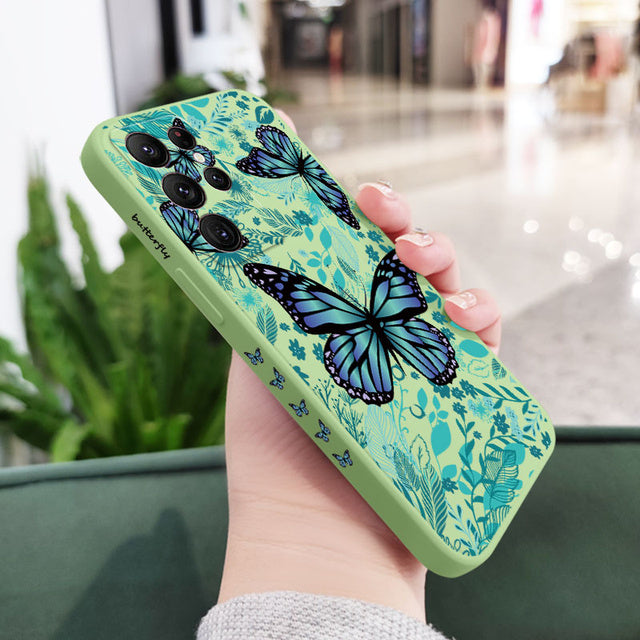 Aurora Butterfly Phone Case For Samsung Galaxy S22 Series