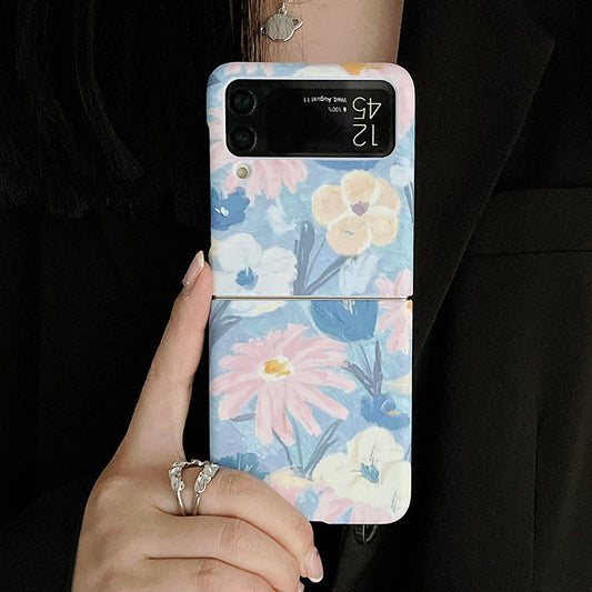 Watercolour Flowers Case For Samsung Galaxy Z Flip 3