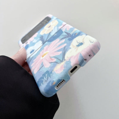 Watercolour Flowers Case For Samsung Galaxy Z Flip 3