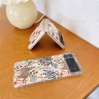Clear Cover For Samsung Galaxy Z Flip3