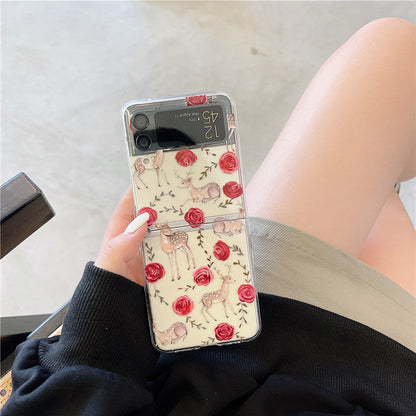 Clear Cover For Samsung Galaxy Z Flip3