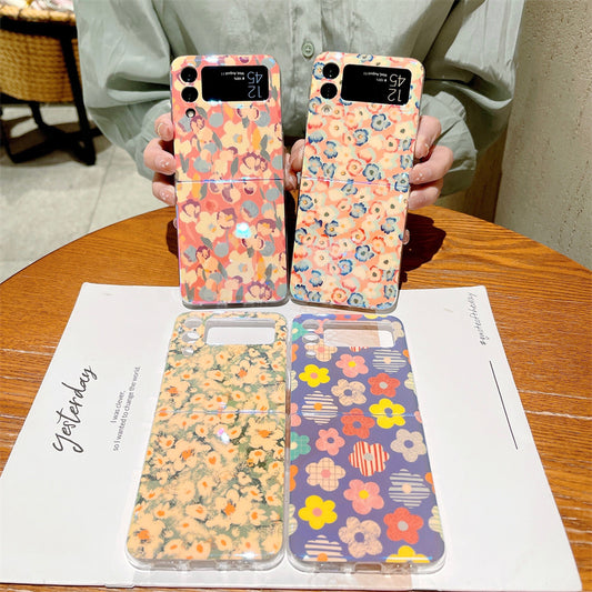 Cute Colorful Colors Phone Cases For Samsung Galaxy Z Flip 3 5G