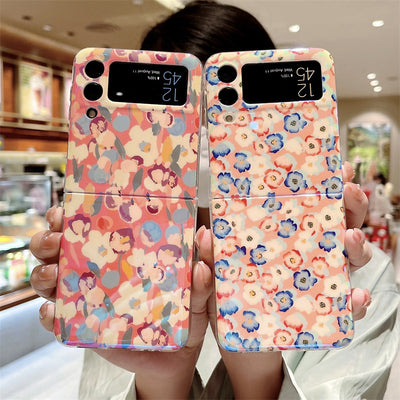 Cute Colorful Colors Phone Cases For Samsung Galaxy Z Flip 3 5G