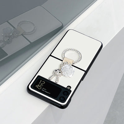 Luxury Ring Rhinestones are Suitable for Samsung Z Flip 3 5G